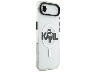 Karl Lagerfeld IML Karl Sketch Logo MagSafe Case for iPhone 17 Air - Transparent Karl Lagerfeld IML Karl Sketch Logo MagSafe Case for iPhone 17 Air - Transparent