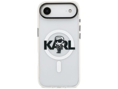 Karl Lagerfeld IML Karl Sketch Logo MagSafe Case for iPhone 17 Air - Transparent Karl Lagerfeld IML Karl Sketch Logo MagSafe Case for iPhone 17 Air - Transparent