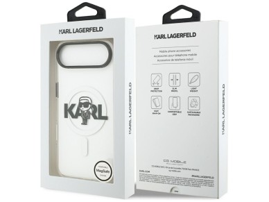 Karl Lagerfeld IML Karl Sketch Logo MagSafe Case for iPhone 17 Air - Transparent Karl Lagerfeld IML Karl Sketch Logo MagSafe Case for iPhone 17 Air - Transparent