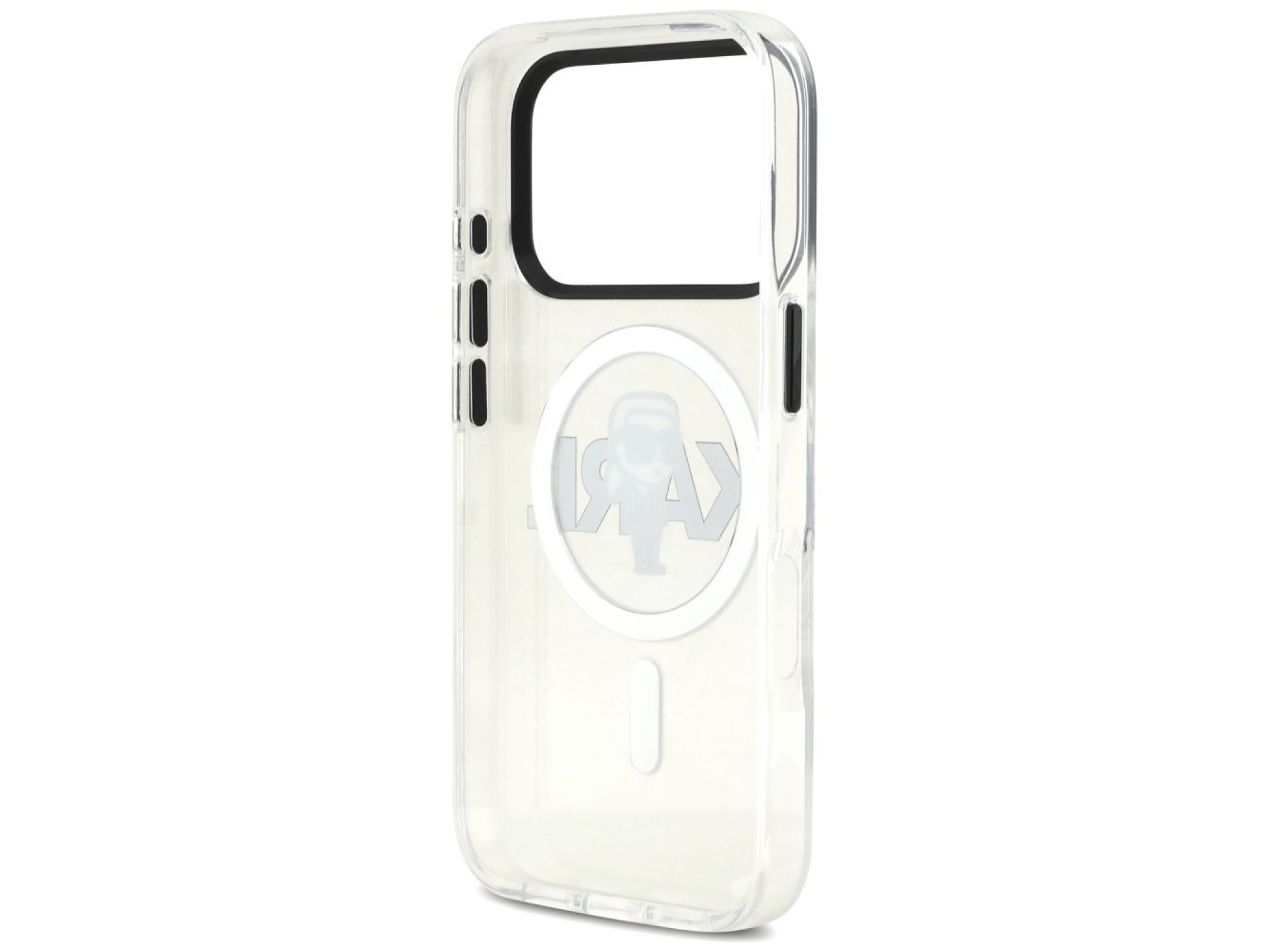 Capa MagSafe Karl Lagerfeld IML Karl Sketch Logo para iPhone 17 Pro - Transparente