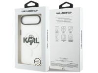 Karl Lagerfeld IML Karl Sketch Logo MagSafe Case for iPhone 17 Air - Transparent Karl Lagerfeld IML Karl Sketch Logo MagSafe Case for iPhone 17 Air - Transparent