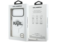 Capa MagSafe Karl Lagerfeld IML Karl Sketch Logo para iPhone 17 Pro Max - Transparente Capa MagSafe Karl Lagerfeld IML Karl Sketch Logo para iPhone 17 Pro Max - Transparente