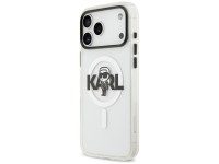 Capa MagSafe Karl Lagerfeld IML Karl Sketch Logo para iPhone 17 Pro Max - Transparente Capa MagSafe Karl Lagerfeld IML Karl Sketch Logo para iPhone 17 Pro Max - Transparente