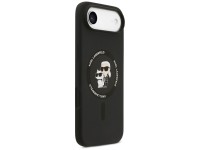 Funda de silicona Karl&Choupette Ring MagSafe de Karl Lagerfeld para iPhone 17 Air - Negra Funda de silicona Karl&Choupette Ring MagSafe de Karl Lagerfeld para iPhone 17 Air - Negra