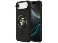 Funda de silicona Karl&Choupette Ring MagSafe de Karl Lagerfeld para iPhone 17 Air - Negra Funda de silicona Karl&Choupette Ring MagSafe de Karl Lagerfeld para iPhone 17 Air - Negra