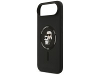 Funda de silicona Karl&Choupette Ring MagSafe de Karl Lagerfeld para iPhone 17 Air - Negra Funda de silicona Karl&Choupette Ring MagSafe de Karl Lagerfeld para iPhone 17 Air - Negra