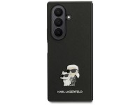Capa Karl Lagerfeld Saffiano Karl&Choupette Pin para Samsung Galaxy Z Fold7 - Preta Capa Karl Lagerfeld Saffiano Karl&Choupette Pin para Samsung Galaxy Z Fold7 - Preta