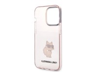 Karl Lagerfeld KLHCP14LHNCHTCP iPhone 14 Pro 6.1" pink/pink hardcase Ikonik Choupette Karl Lagerfeld KLHCP14LHNCHTCP iPhone 14 Pro 6.1" pink/pink hardcase Ikonik Choupette