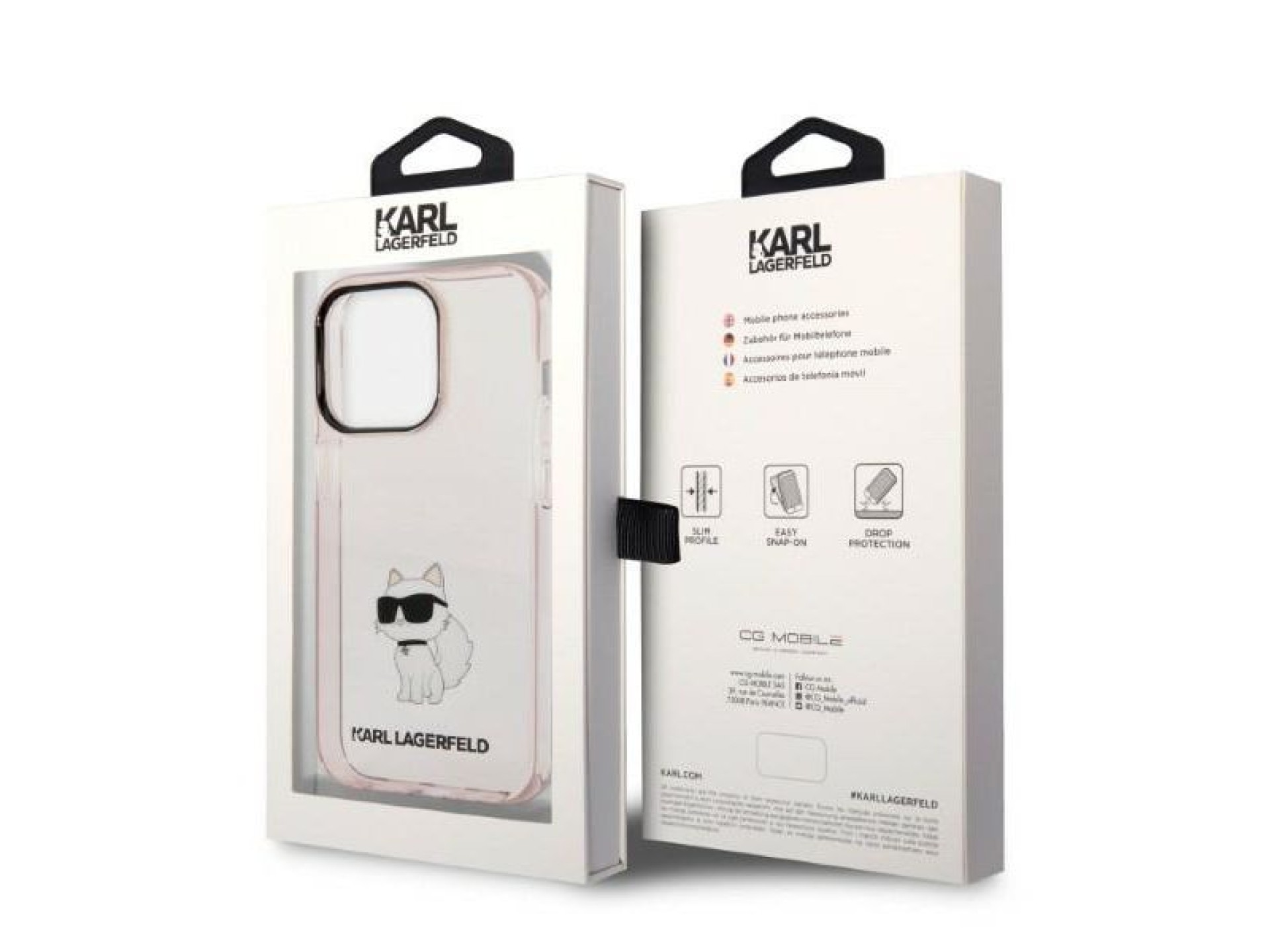 Karl Lagerfeld KLHCP14LHNCHTCP iPhone 14 Pro 6.1