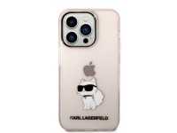 Funda Karl Lagerfeld Ikonik Choupette para iPhone 14 Pro Max - rosa Funda Karl Lagerfeld Ikonik Choupette para iPhone 14 Pro Max - rosa