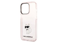 Funda Karl Lagerfeld Ikonik Choupette para iPhone 14 Pro Max - rosa Funda Karl Lagerfeld Ikonik Choupette para iPhone 14 Pro Max - rosa