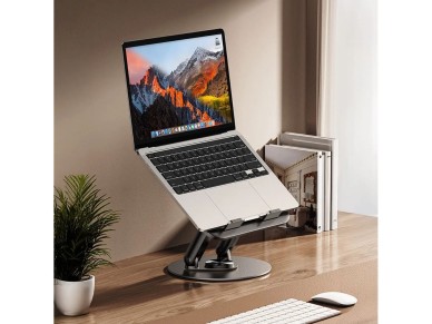Suporte girat�rio Wozinsky WRS-K75 para laptop e tablet - preto