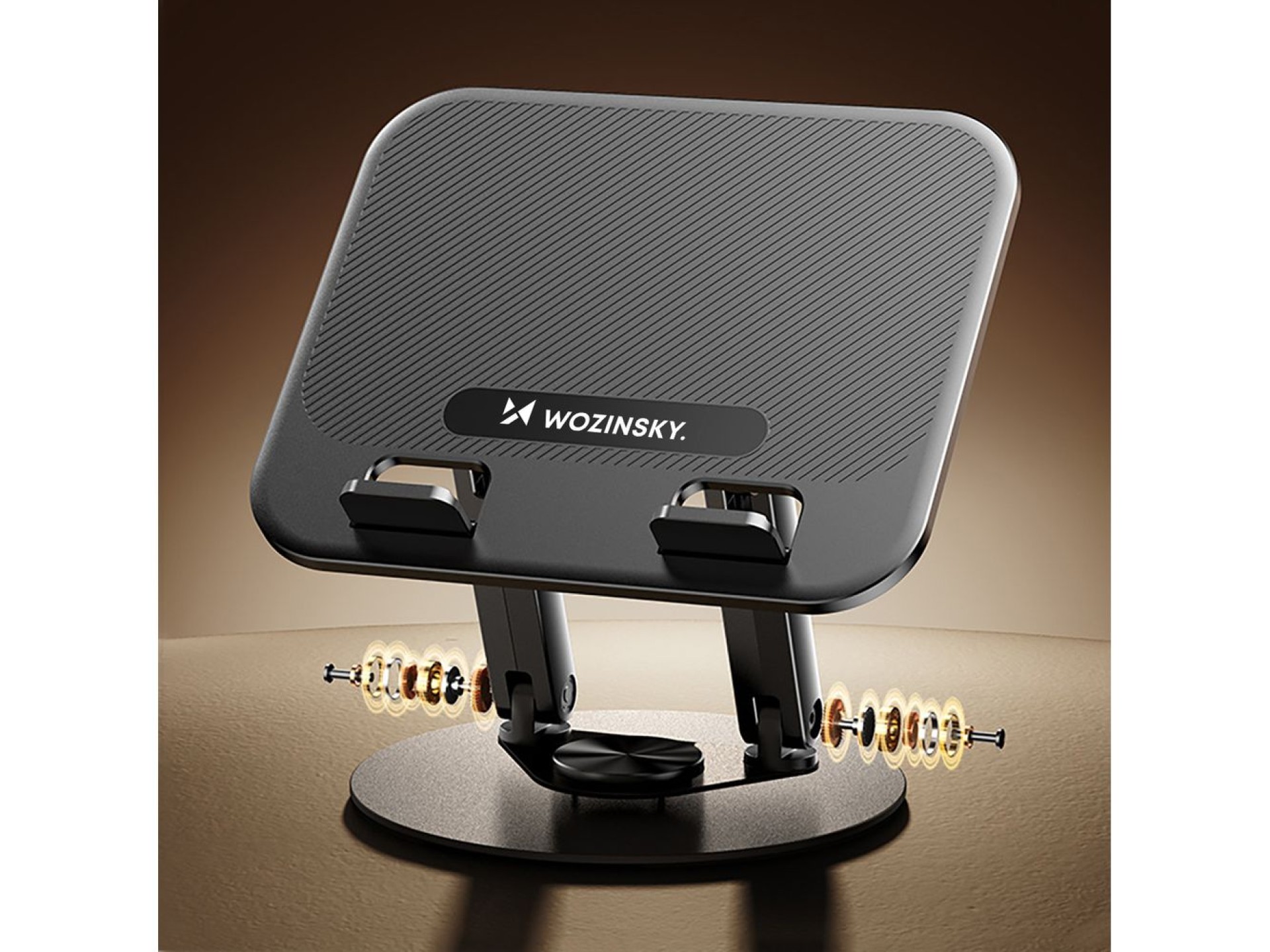 Suporte giratório Wozinsky WRS-K75 para laptop e tablet - preto