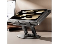 Suporte giratório Wozinsky WRS-K75 para laptop e tablet - preto Suporte giratório Wozinsky WRS-K75 para laptop e tablet - preto