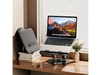 Suporte giratório Wozinsky WRS-K75 para laptop e tablet - preto Suporte giratório Wozinsky WRS-K75 para laptop e tablet - preto