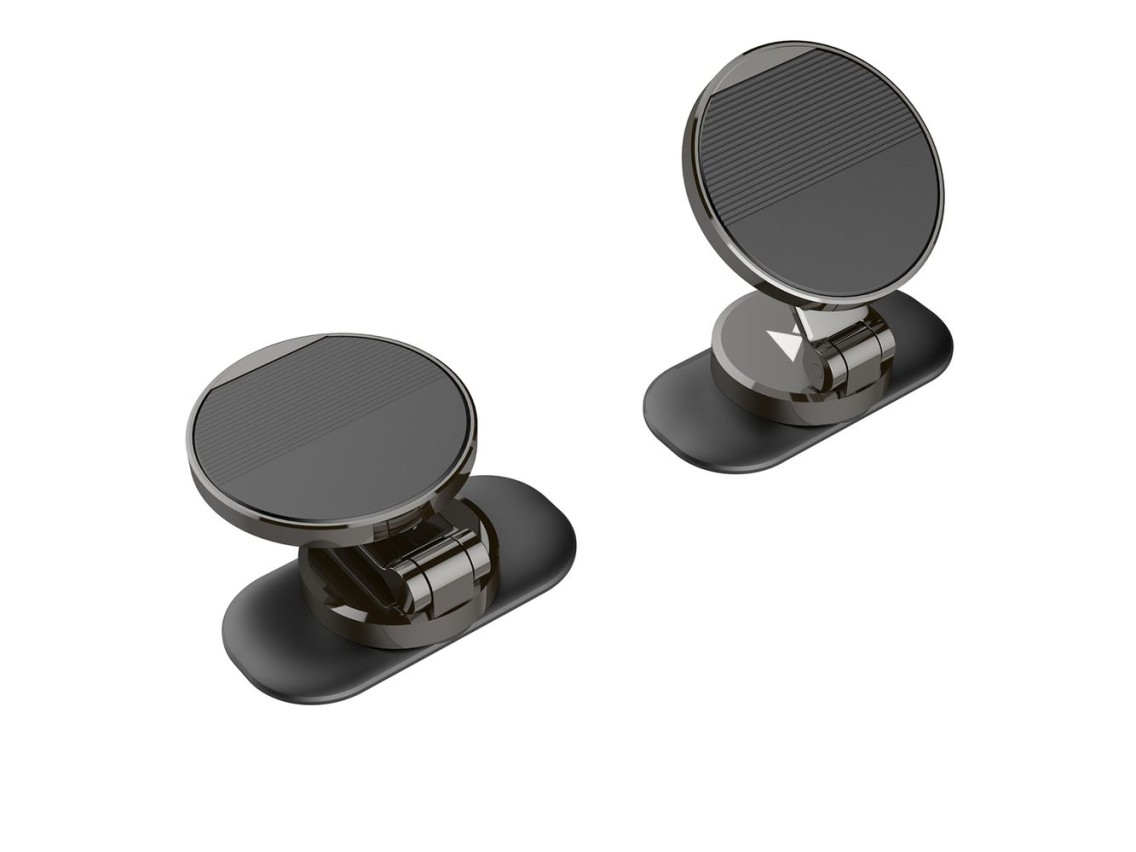 Suporte magnético dobrável para painel de carro Wozinsky WPT-605 - Cinza