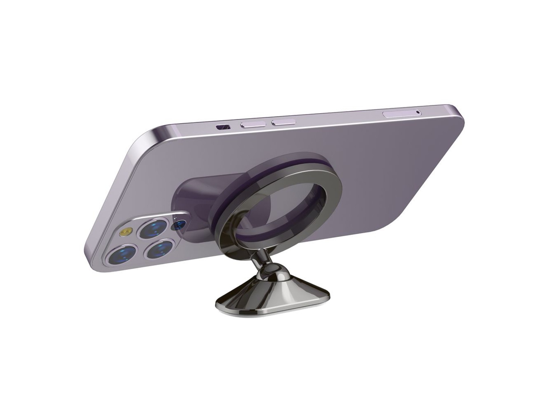 Wozinsky WPT-D19 MagSafe Compatible Dashboard Car Mount - Gray
