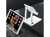 Wozinsky WPT-K28 Desk Stand for Phone Tablet Smartphone Holder Foldable - White Wozinsky WPT-K28 Desk Stand for Phone Tablet Smartphone Holder Foldable - White