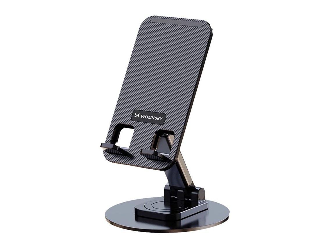 Suporte estável Wozinsky WPT-K393 para celular e tablet - preto