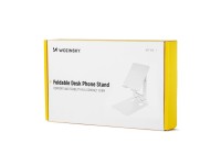 Wozinsky WPT-K28 Desk Stand for Phone Tablet Smartphone Holder Foldable - White Wozinsky WPT-K28 Desk Stand for Phone Tablet Smartphone Holder Foldable - White