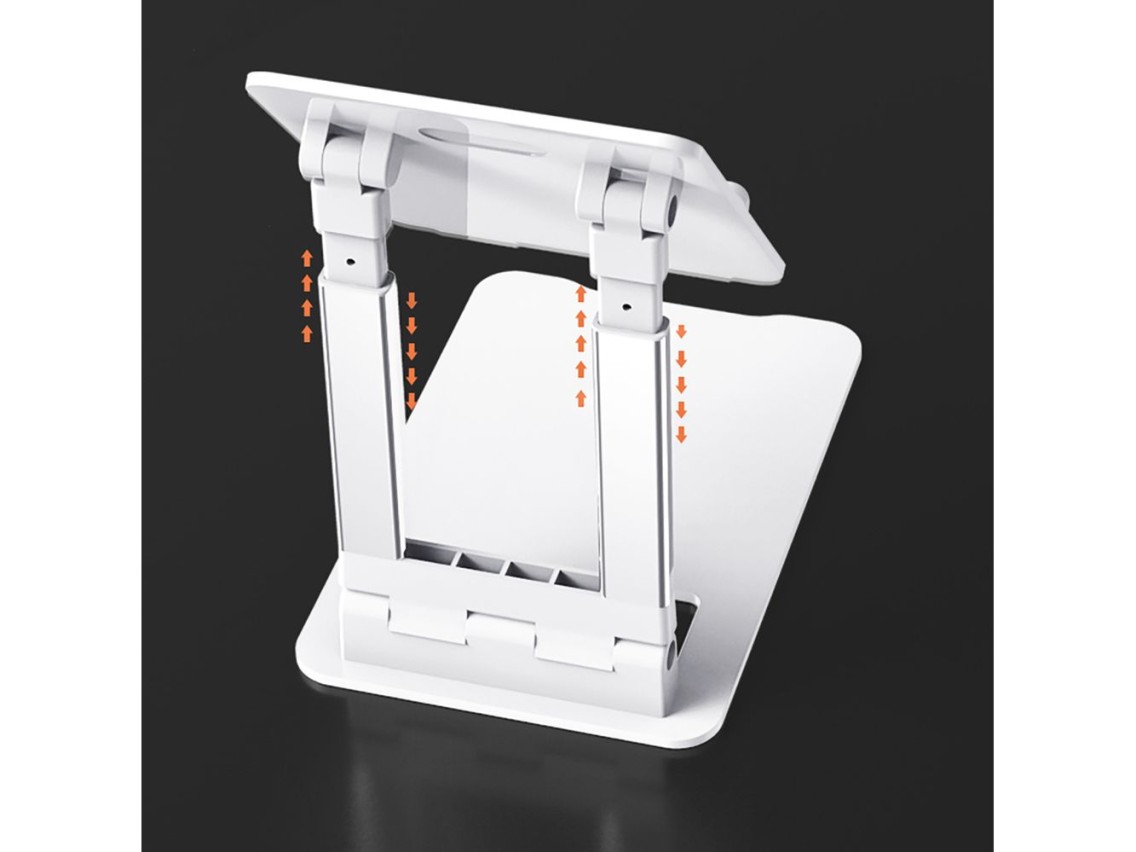 Wozinsky WPT-K28 Desk Stand for Phone Tablet Smartphone Holder Foldable - White