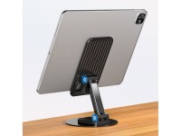 Soporte estable Wozinsky WPT-K393 para teléfono y tableta - negro Soporte estable Wozinsky WPT-K393 para teléfono y tableta - negro