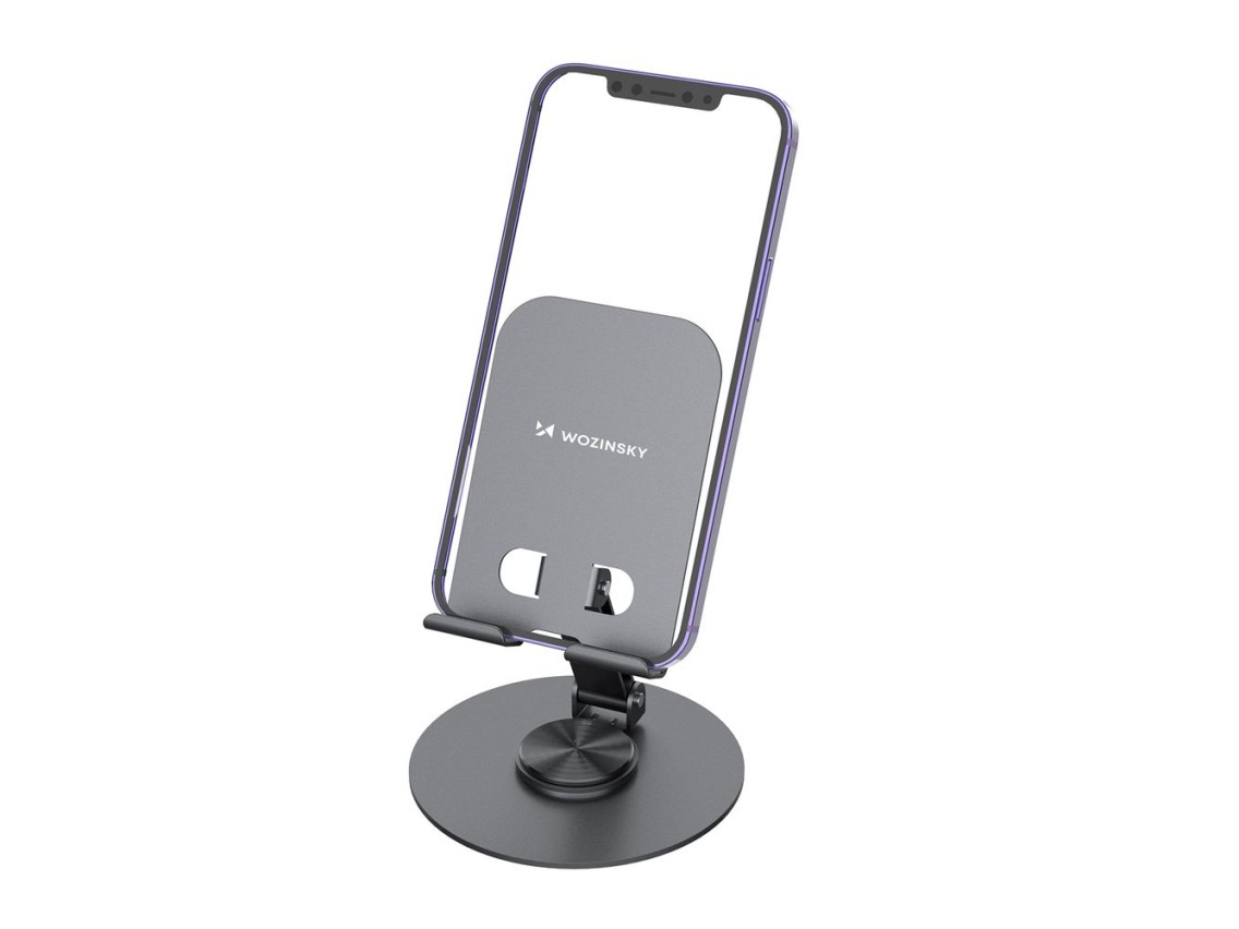 Soporte giratorio Wozinsky WPT-K95 para tel�fono y tableta - gris