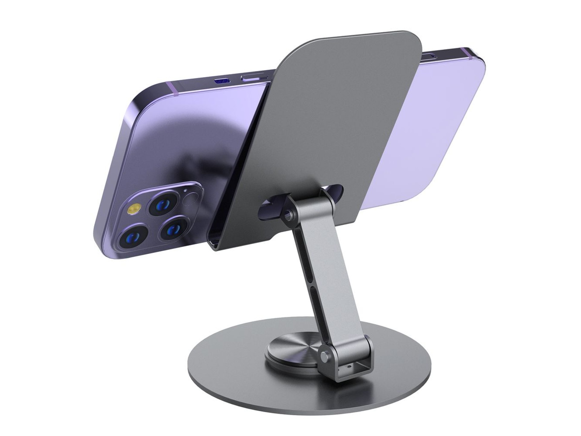 Soporte giratorio Wozinsky WPT-K95 para teléfono y tableta - gris