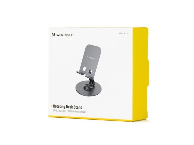 Soporte giratorio Wozinsky WPT-K95 para teléfono y tableta - gris Soporte giratorio Wozinsky WPT-K95 para teléfono y tableta - gris