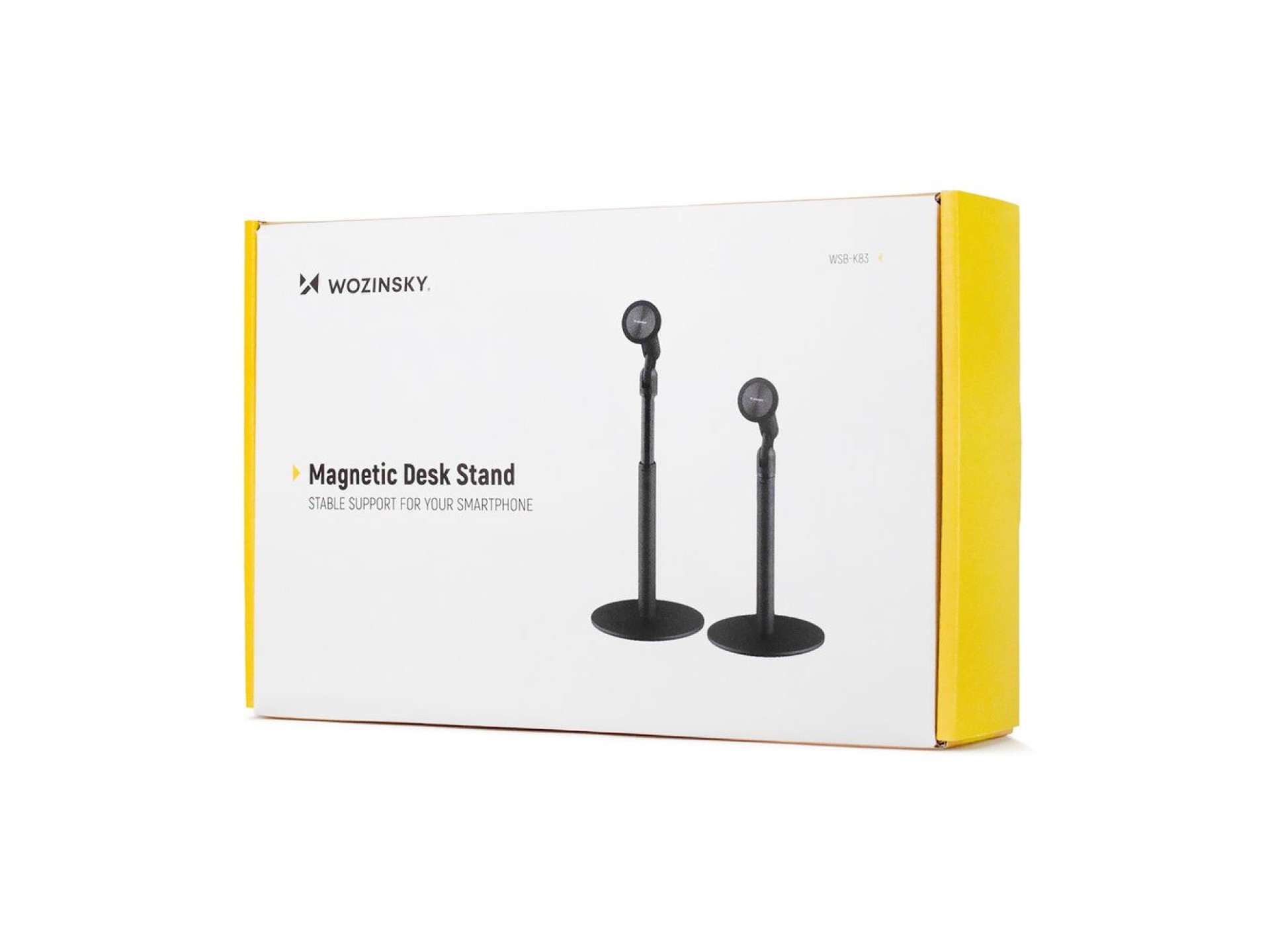 Soporte de escritorio Wozinsky WSB-K83 compatible con MagSafe - negro