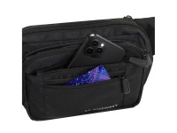 Bolso bandolera unisex Wozinsky WSB-W1 con correa ajustable, impermeable - negro Bolso bandolera unisex Wozinsky WSB-W1 con correa ajustable, impermeable - negro