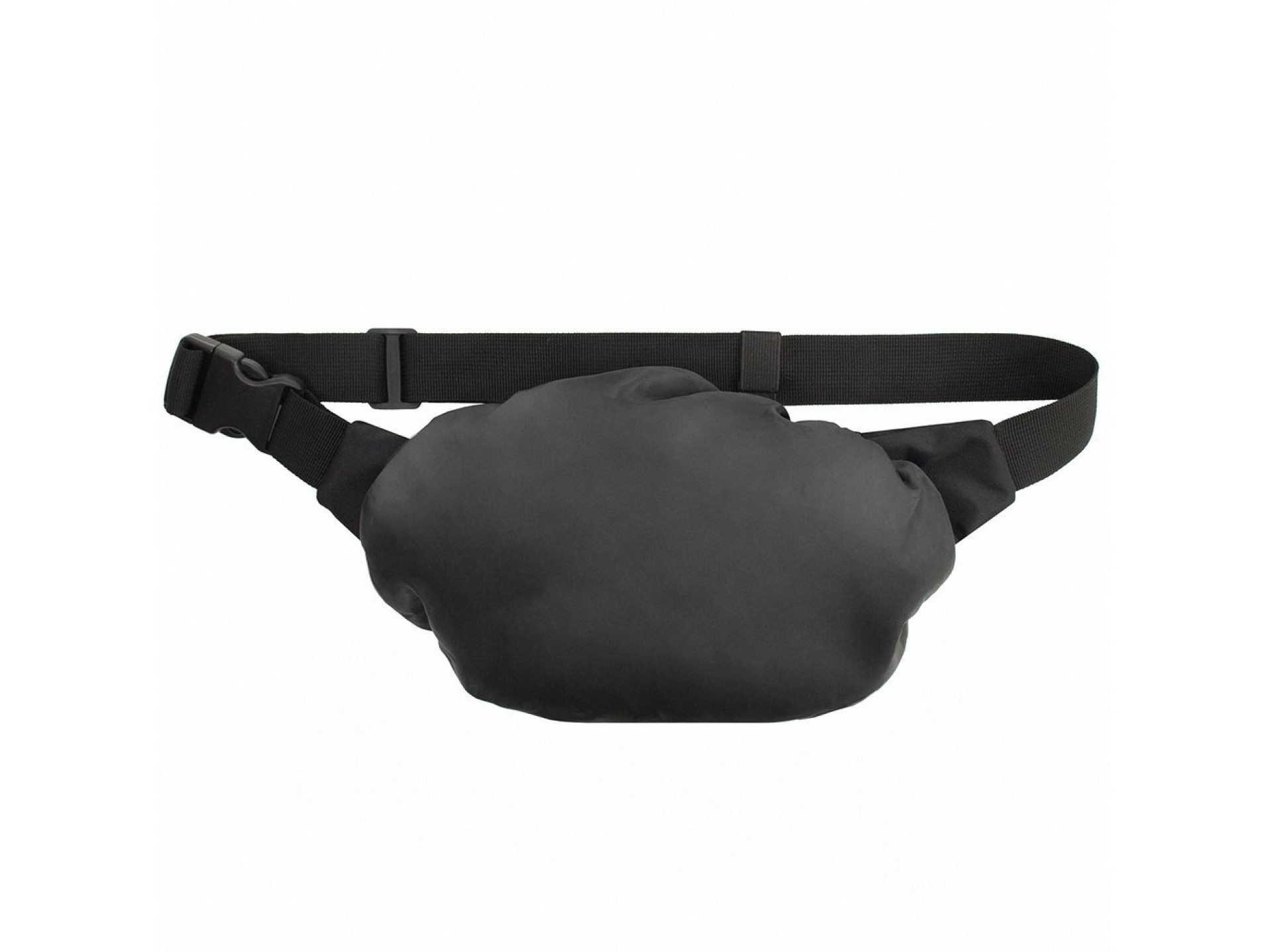 Bolso bandolera unisex Wozinsky WSB-W1 con correa ajustable, impermeable - negro