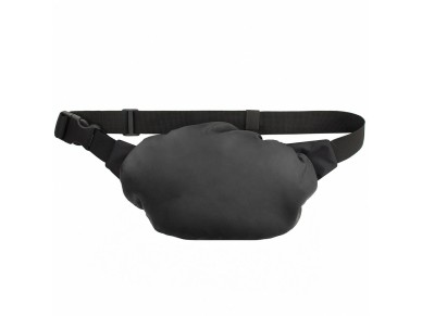 Bolso bandolera unisex Wozinsky WSB-W1 con correa ajustable, impermeable - negro
