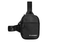 Wozinsky WMS-W1 Unisex Mini Shoulder Bag Waterproof Dual-Compartment for Phone - Black Wozinsky WMS-W1 Unisex Mini Shoulder Bag Waterproof Dual-Compartment for Phone - Black
