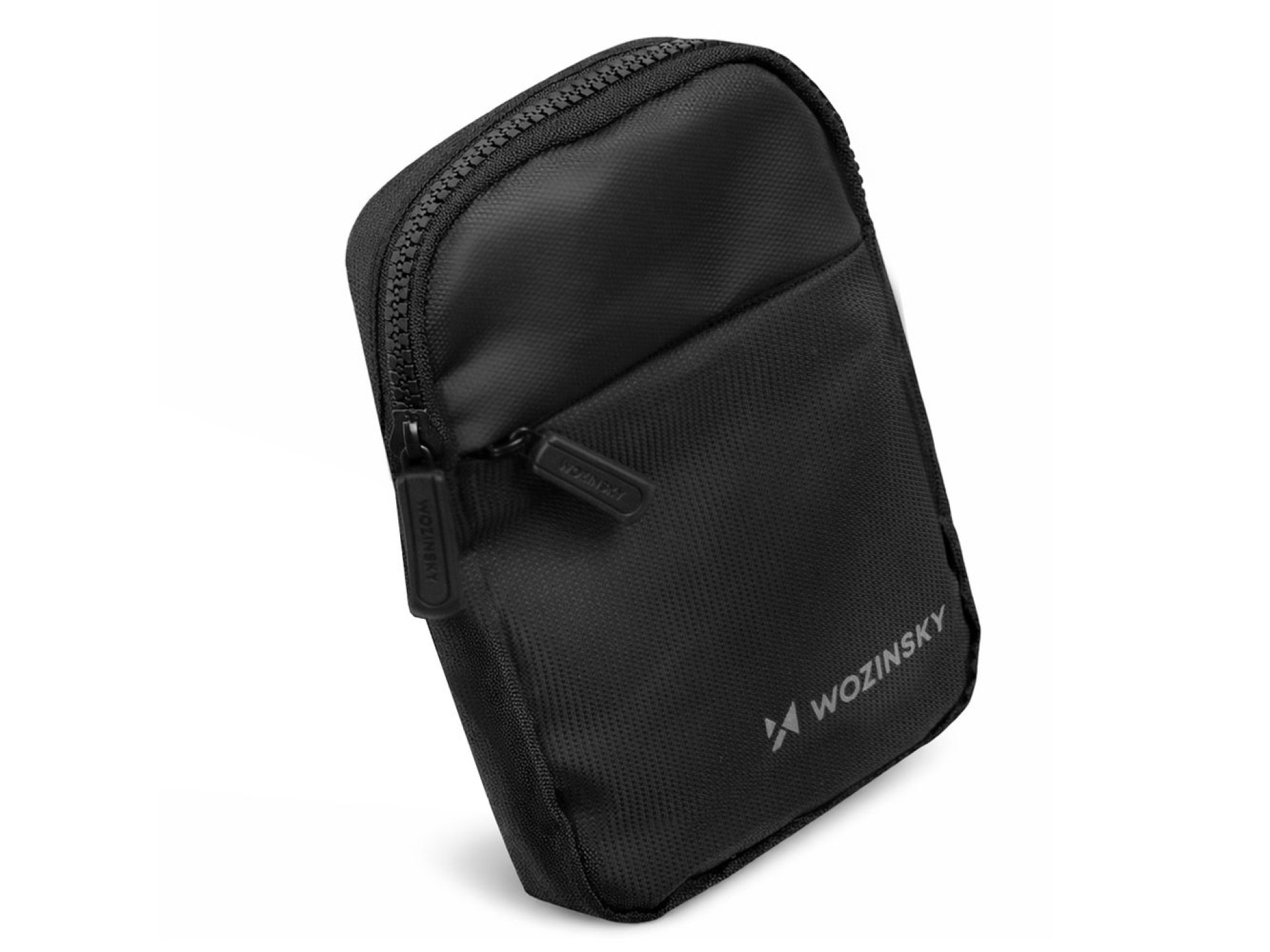 Wozinsky WMS-W1 Unisex Mini Shoulder Bag Waterproof Dual-Compartment for Phone - Black