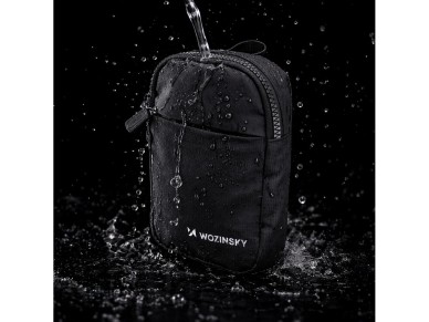 Bolso bandolera mini unisex Wozinsky WMS-W1, impermeable, con doble compartimento para tel�fono - Ne