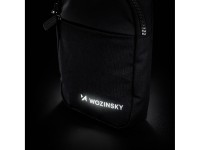 Wozinsky WMS-W1 Unisex Mini Shoulder Bag Waterproof Dual-Compartment for Phone - Black Wozinsky WMS-W1 Unisex Mini Shoulder Bag Waterproof Dual-Compartment for Phone - Black