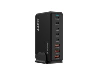 Wozinsky WSL-440 440W GaN QC3 Charging Station - Black Wozinsky WSL-440 440W GaN QC3 Charging Station - Black