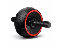 Wozinsky WKDC-17 Ab Wheel with Mat - Black