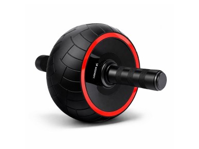 Wozinsky WKDC-17 Ab Wheel with Mat - Black