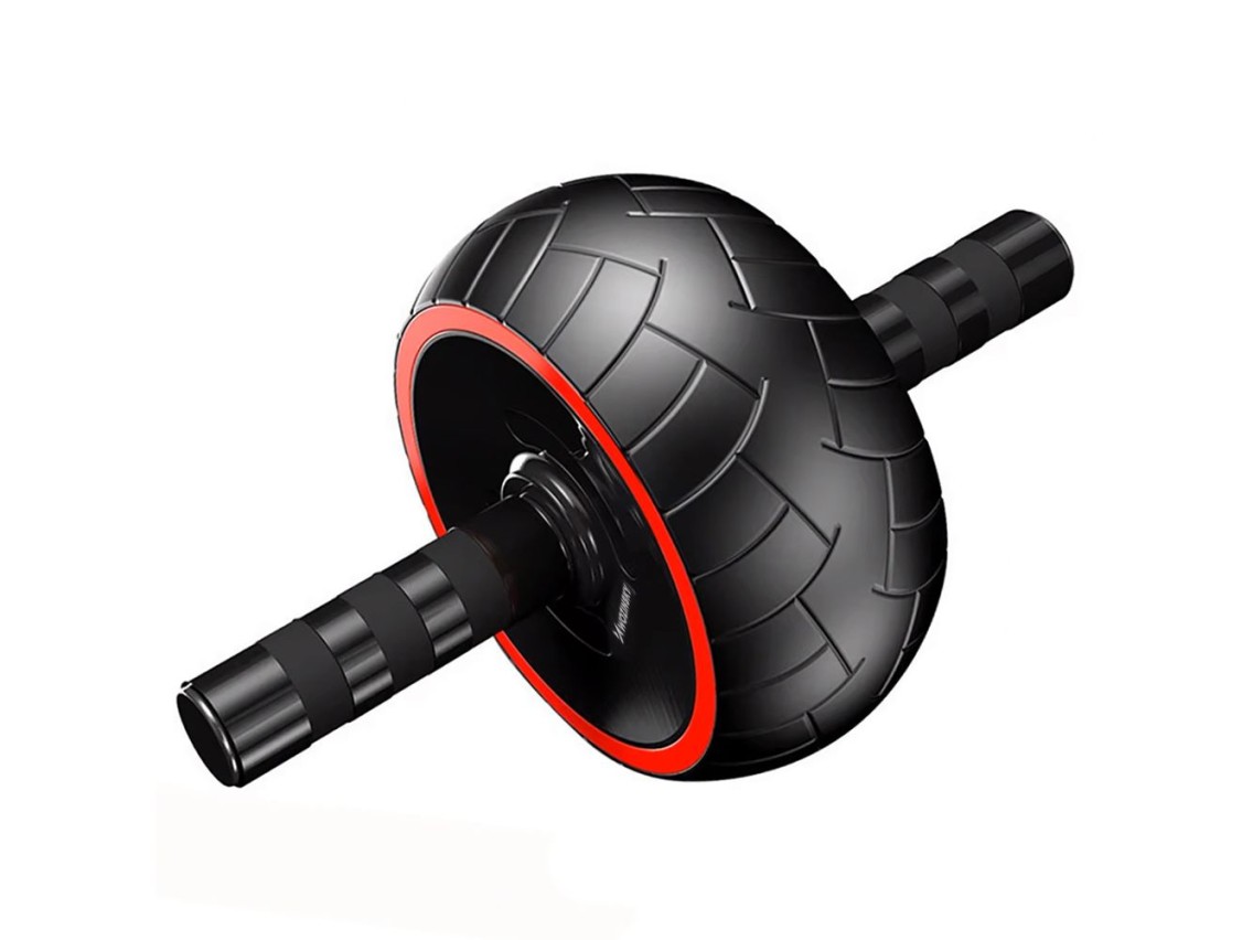 Wozinsky WKDC-17 Ab Wheel with Mat - Black