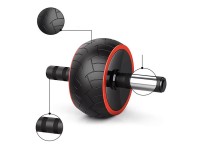 Wozinsky WKDC-17 Ab Wheel with Mat - Black Wozinsky WKDC-17 Ab Wheel with Mat - Black