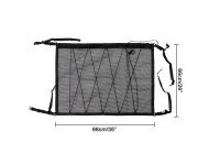 Wozinsky Universal Car Ceiling Organizer Mesh - Black Wozinsky Universal Car Ceiling Organizer Mesh - Black