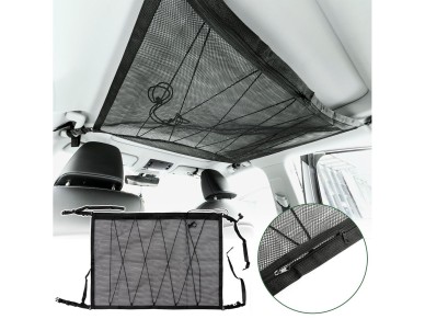Wozinsky Universal Car Ceiling Organizer Mesh - Black Wozinsky Universal Car Ceiling Organizer Mesh - Black