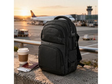 Mochila de viaje Wozinsky WPW-20L con bolsillo para port�til de 40x20x25 cm para la bodega del equip