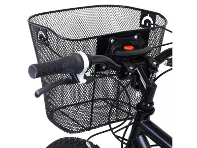 Wozinsky WKM-MM metal handlebar bicycle basket - black Wozinsky WKM-MM metal handlebar bicycle basket - black