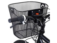 Cesta metálica para manillar de bicicleta Wozinsky WKM-MM - negra Cesta metálica para manillar de bicicleta Wozinsky WKM-MM - negra