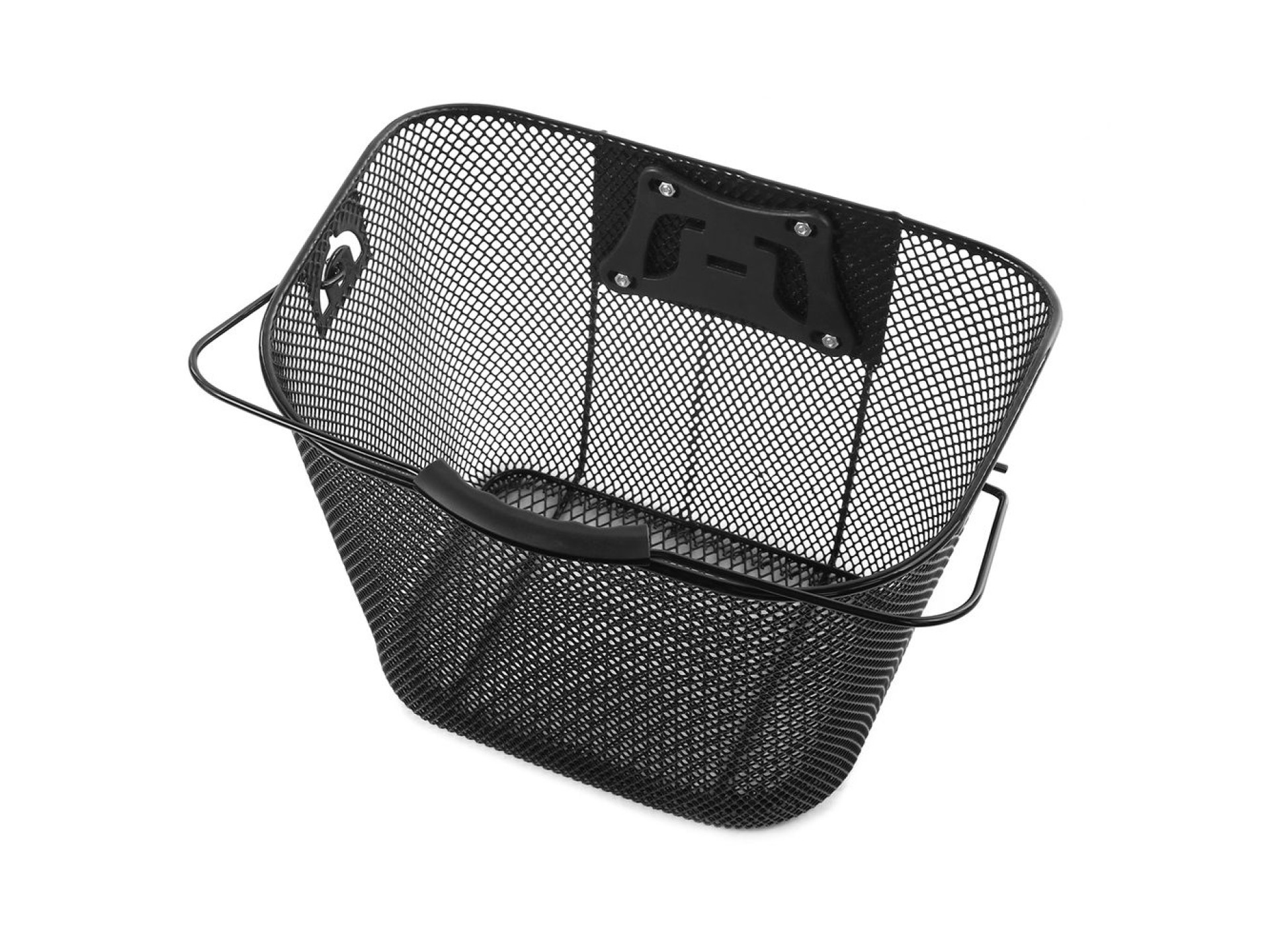 Cesta metálica para manillar de bicicleta Wozinsky WKM-MM - negra