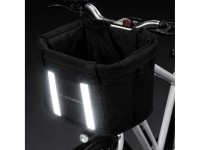 Cesta de bicicleta Wozinsky grande em tecido - preta Cesta de bicicleta Wozinsky grande em tecido - preta