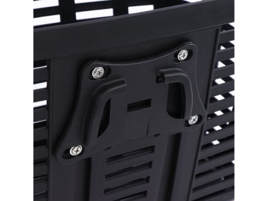 Wozinsky WKR-PK plastic handlebar bicycle basket - black Wozinsky WKR-PK plastic handlebar bicycle basket - black